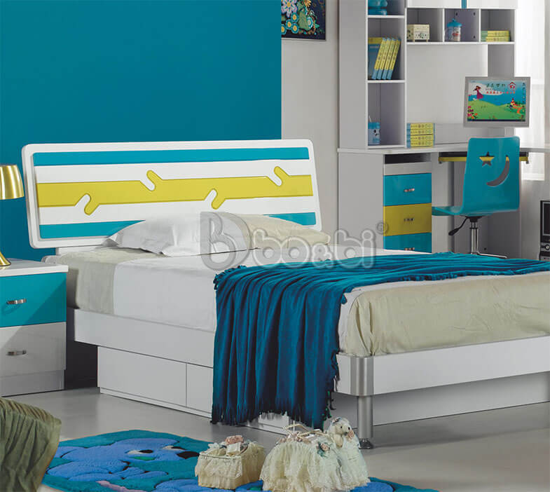 Giường ngủ trẻ em phong cách hàn quốc BB BABY838G-2